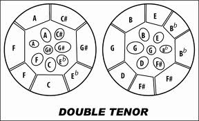 Tenor (soprano) steeldrum - C chromatic scale (29 notes)